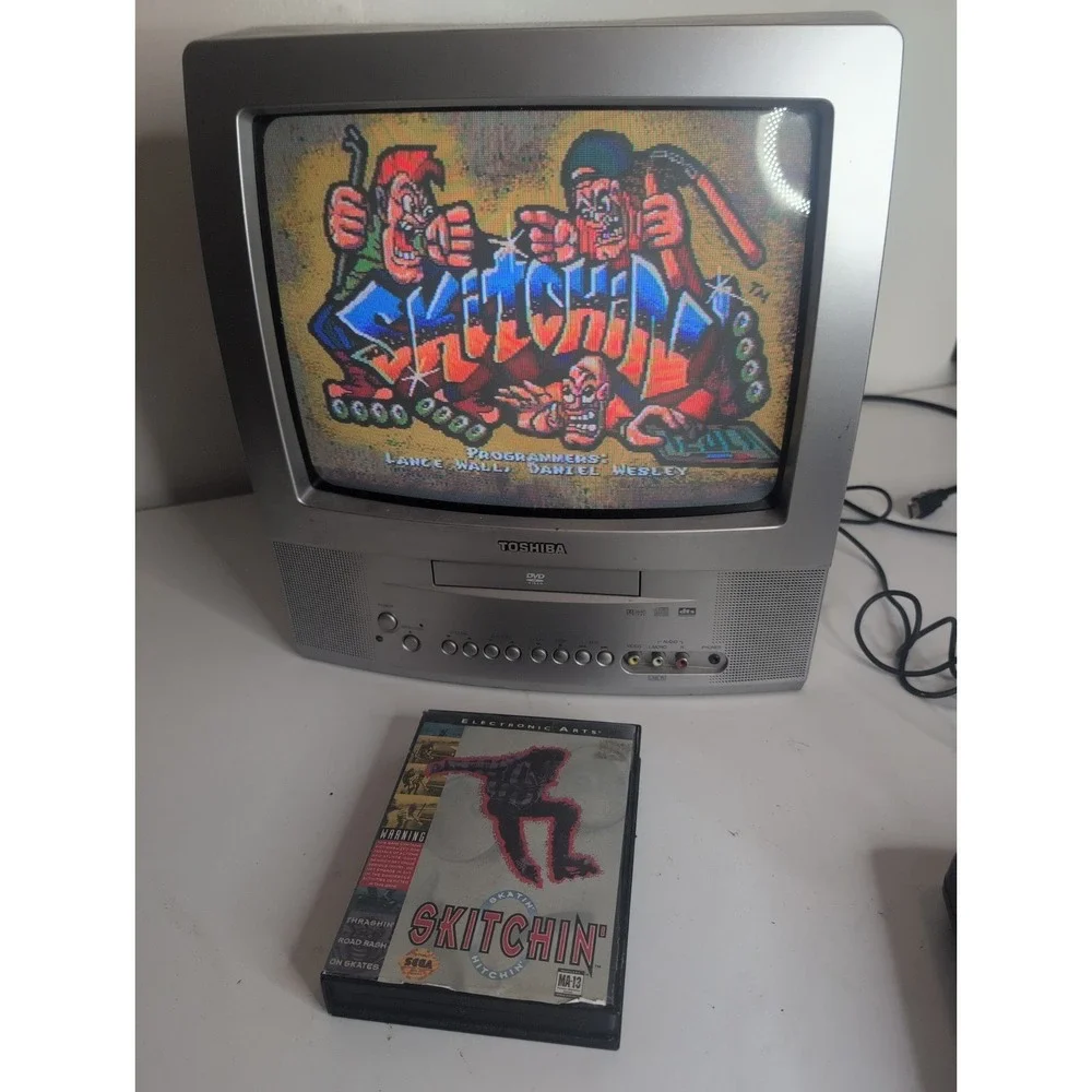 Skitchin' (Sega Genesis) - Tested - Authentic In Original Box No Manual